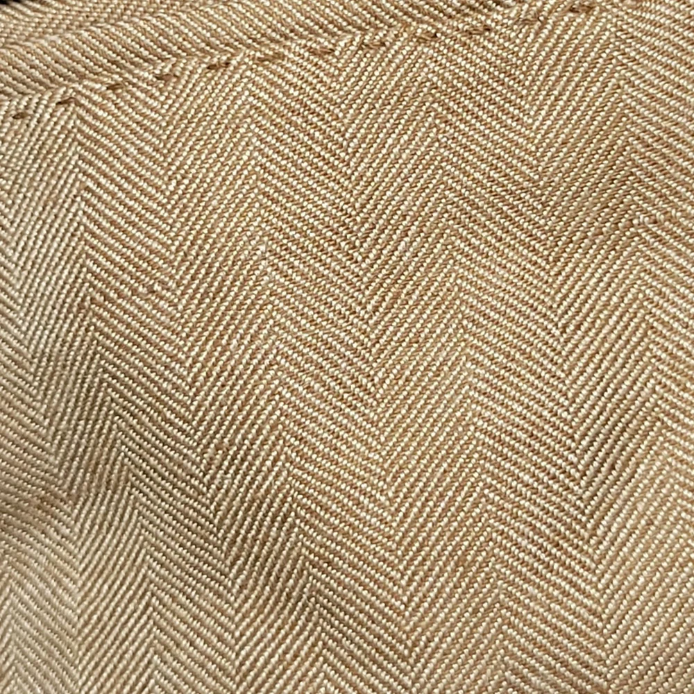 Tommy Bahama Khaki Pleated Pants Mens 42x34 Silk Linen Blend Tan True: 40x27